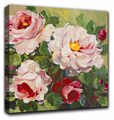 Репродукция Flowers5 80x80 см RozenfeldArt 