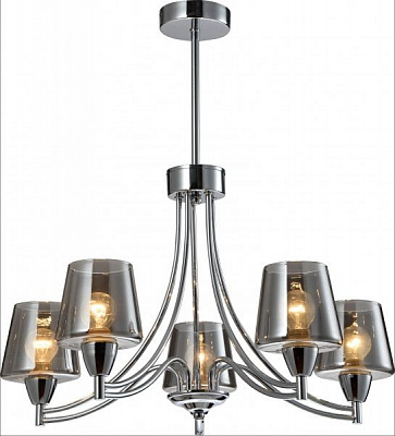 Люстра Accento lighting Verdi 5x60 Вт E14 хром