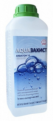 Средство для обеззараживания воды Акватон -10, 1 л