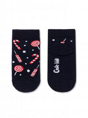 Шкарпетки дитячі Conte-Kids New Year 521 19С-87СП р.11-12 темно-синій