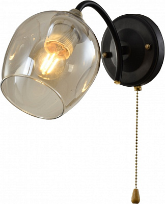 Світильник настінний Accento lighting Ruan 1x60 Вт E27 чорний ALPL-PL20111W-1