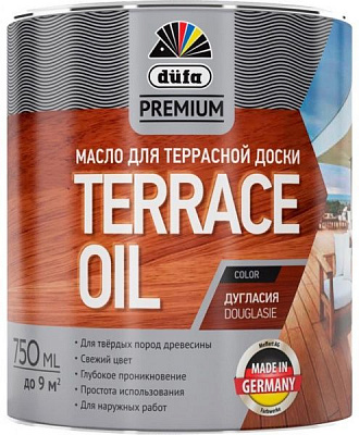 Масло Dufa для терас RD Holz-Ol DOUGLASIE Дугласія шовковистий глянець 2,5 л 2,4 кг