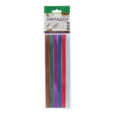 Закладинка самоклейка STANDART А5 6 шт. асорті SMART Line ZiBi