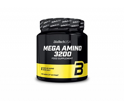 Амінокислоти BioTechUSA Mega Amino 3200 без смаку 300 капс.