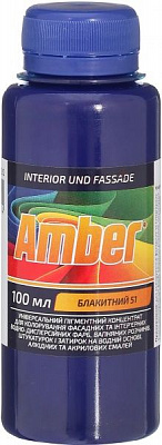 Колорант Amber голубой 100 мл