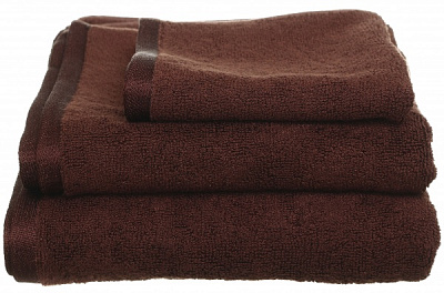 Рушник махровий Glossy 70x140 см коричневий Texpol