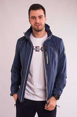 Куртка Avecs AV-70389/18 48 сіро-синій