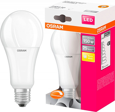 Лампа світлодіодна Osram Dimmable 20 Вт A70 матова E27 220 В 2700 К 4052899959217