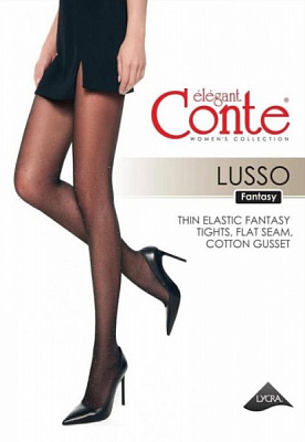 Колготки жіночі Conte Fantasy Lusso р. 3 nero