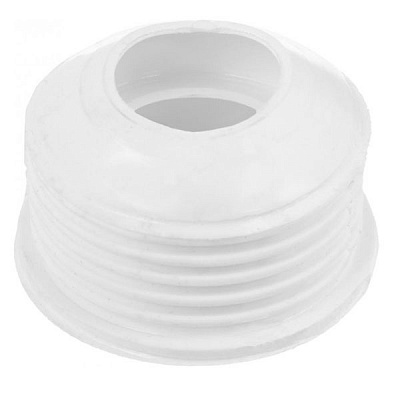 Редукція Гусак ПВХ біла d50x32