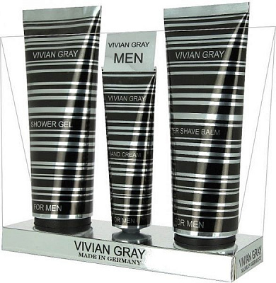 Подарунковий набір для жінок Vivian Gray крем для рук 30 мл & гель після гоління 100 мл & гель для душу 100 мл