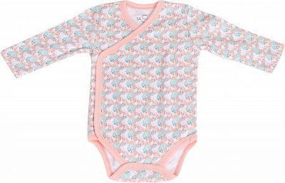 Боди детское Sasha р.68 оранжевый 4154/1 