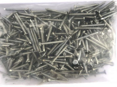 Цвяхи покрівельні 3,1x35 мм 1 кг білий цинк Цвяхи покрівельні оцинковані накатні 3,1*35 мм