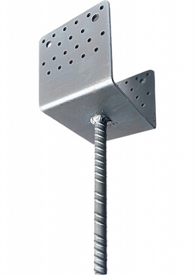 Опора колони під заливку бетону 101х120х100 т.4мм Профсталь