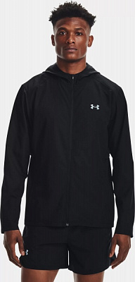 Джемпер Under Armour UA OutRun the Rain Jacket 1365620-001 р. XL чорний