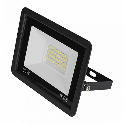Прожектор светодиодный V-WATT FL-30 30 Вт IP66 черный