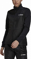 Джемпер Adidas W MT WINDFL JKT GU8968 р. XS чорний