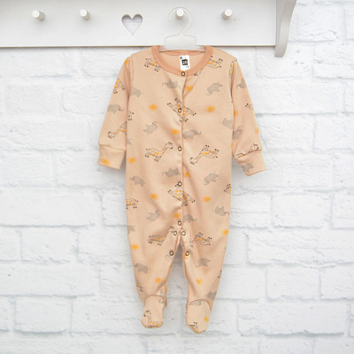 Комбінезон дитячий унісекс Blanka Слоненятко р.74 бежевий