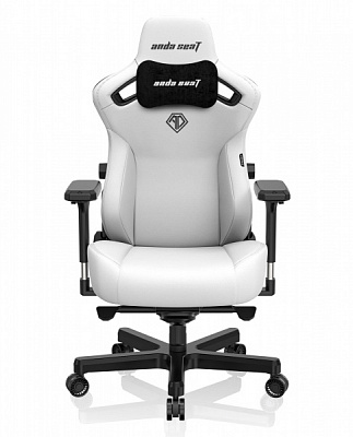 Крісло ігрове Anda Seat Kaiser 3 Size XL White (AD12YDC-XL-01-W-PVC) білий