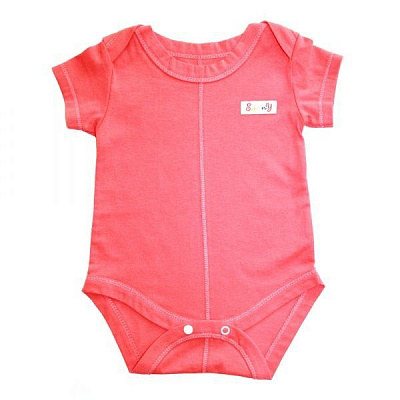 Боди детское Lucky tots р.62 коралловый 3Л 