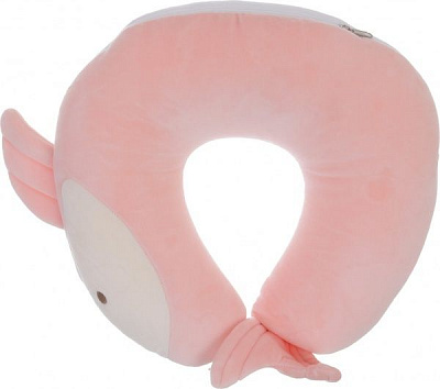 Подушка дорожня Кит рожевий Home Line