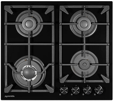 Варочная поверхность газовая Pyramida PFG 604 T BL N-A