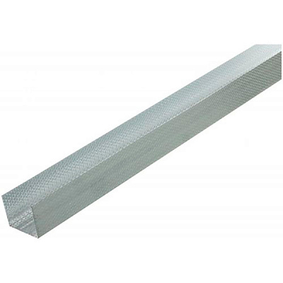 Профиль направляющий BauGut UW-50 4 м 0.55 мм