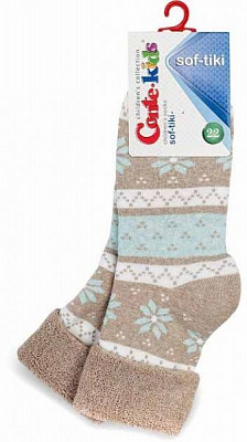Носки детские Conte-Kids SOF-TIK 230 р.22 бежевый 