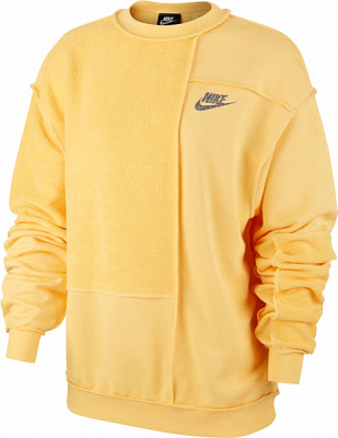 Джемпер Nike W NSW ICN CLSH CREW FLC CJ2282-795 р. XS жовтий