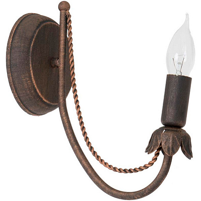 Бра Геотон НББ 01-60-527 Ф281 1x60 Вт E14 старая бронза 47237 