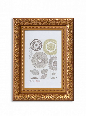 Рамка для фото Velista 30E-1028v 1 фото 10x15 см золото 