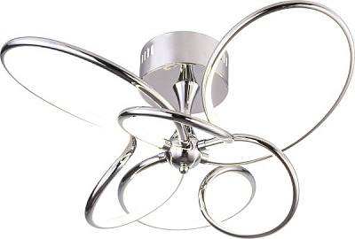 Люстра світлодіодна Геотон GTN-160/3С 48176 72 Вт хром