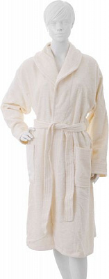 Халат махровый La Nuit р. S кремовый 