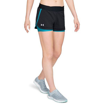 Шорти Under Armour SpeedPocket 2-in-1 Short 1319510-002 р. XS чорний