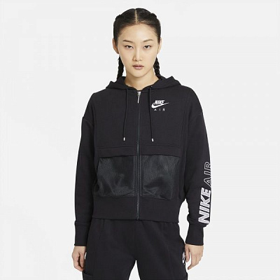 Джемпер Nike W NSW AIR FZ TOP FLC CZ8618-010 р. S чорний