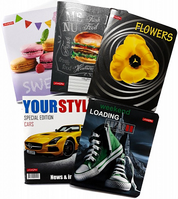 Тетрадь 96 листов в клетку ТЕ 2224 Тетрада