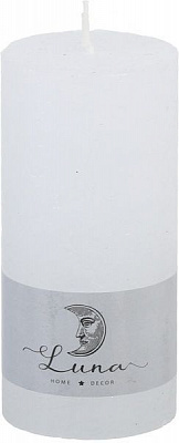 Свічка Циліндр біла С-05 50х100 Luna