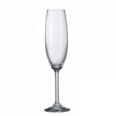 Набір бокалів для шампанського Colibri (b4S032) 220 мл 6 шт. Bohemia