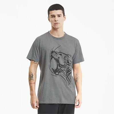 Футболка Puma Performance Graphic SS Tee 51944902 M сірий