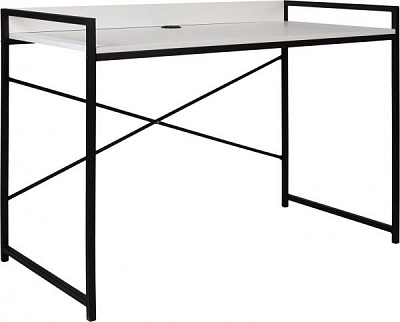 Стол письменный Nowy Styl OXFORD BLACK (16) 1160x610x750/830 Белый (СH) 