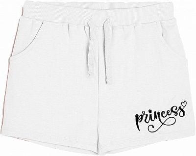 Шорты для девочек KOSTA р.134–140 белый 1982-1 