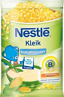 Каша безмолочная Nestle от 6 месяцев Kleik кукурудзяна з біфідобактеріями 7613031557080 160 г 