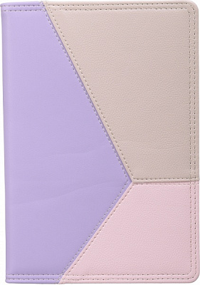 Книга для записей Geometry А5 фиолетово-белый