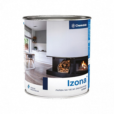 Фарба Chemolak IZONA білий мат 0,75л