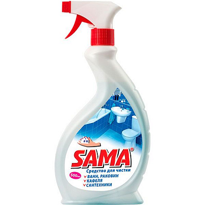 Засіб SAMA для чищення ванн, раковин та кахлю 0,5 л