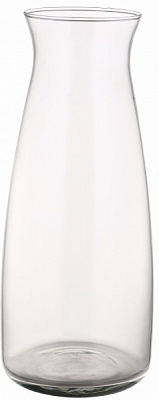 Ваза стеклянная Молочная 310х120 31 см 