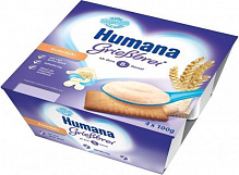 Пудинг Humana Griessbrei манний із печивом 4x100 г (4031244273536) 