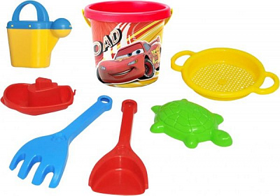 Набір для пісочниці Тигрес Disney Тачки 7 елементів
