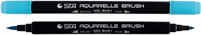 Маркер акварельный STA 3110 I 2-3 мм STA3110I-27 небесно-синий 