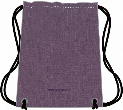 Сумка для обуви 41х33 см фиолетовая CF85758-12 Cool For School